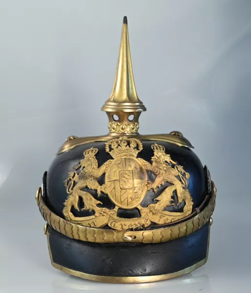 Bavarian Infantry Officers Pickelhaube Visuel 1 principal